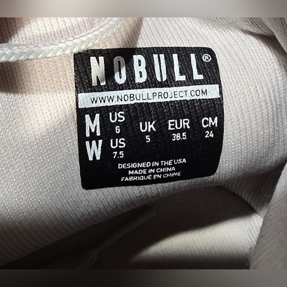 NOBULL Womens/Mens Outwork High Top Shoes Size 7.5 - Picture 6 of 7